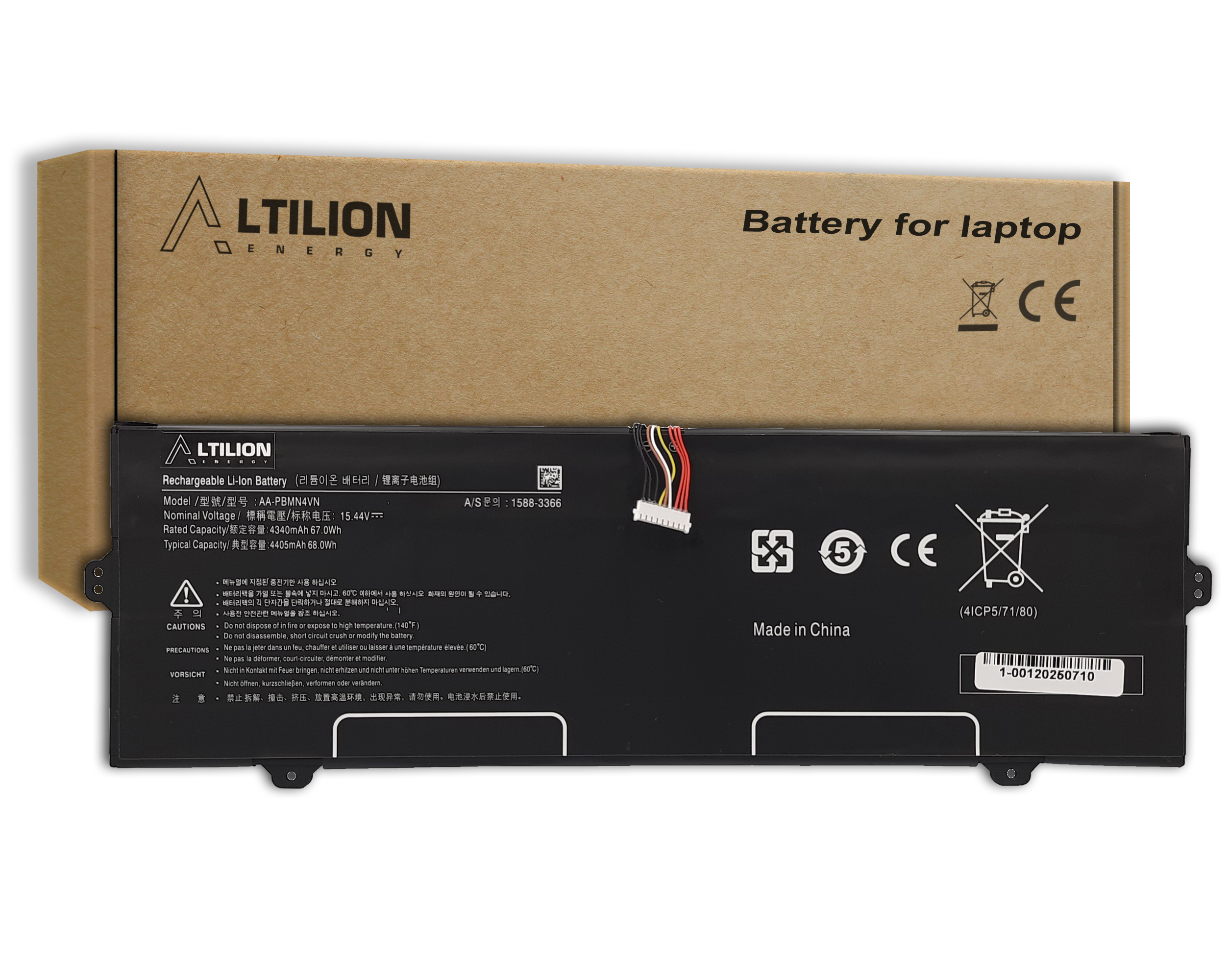 Bateria AA-PBMN4VN do Samsung Galaxy Book Pro 360 15 NP950XDB /15 NP950QDB