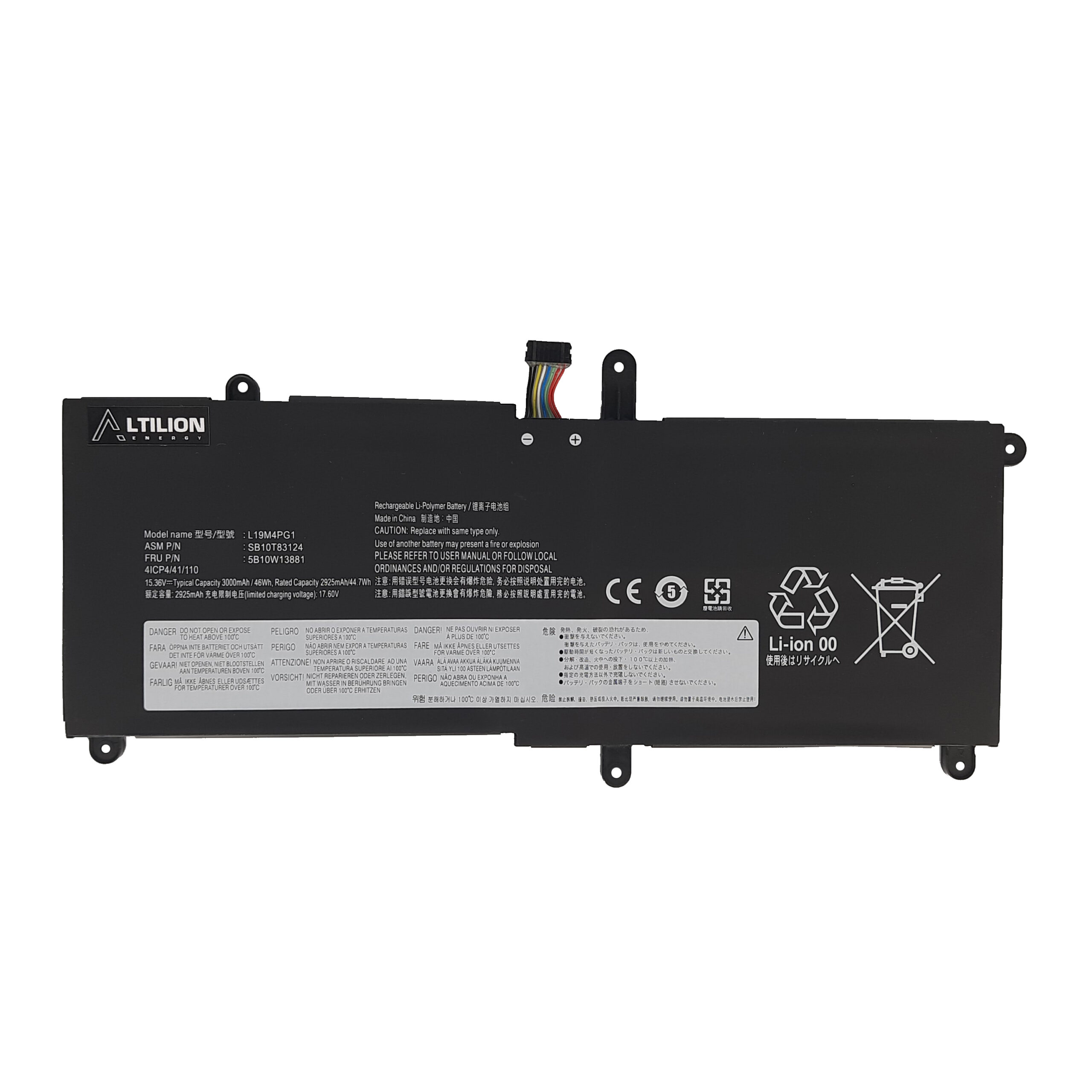 Bateria L19M4PG1 L19C4PG1 do Lenovo ThinkPad 11e Yoga 6th Gen - obrazek 2