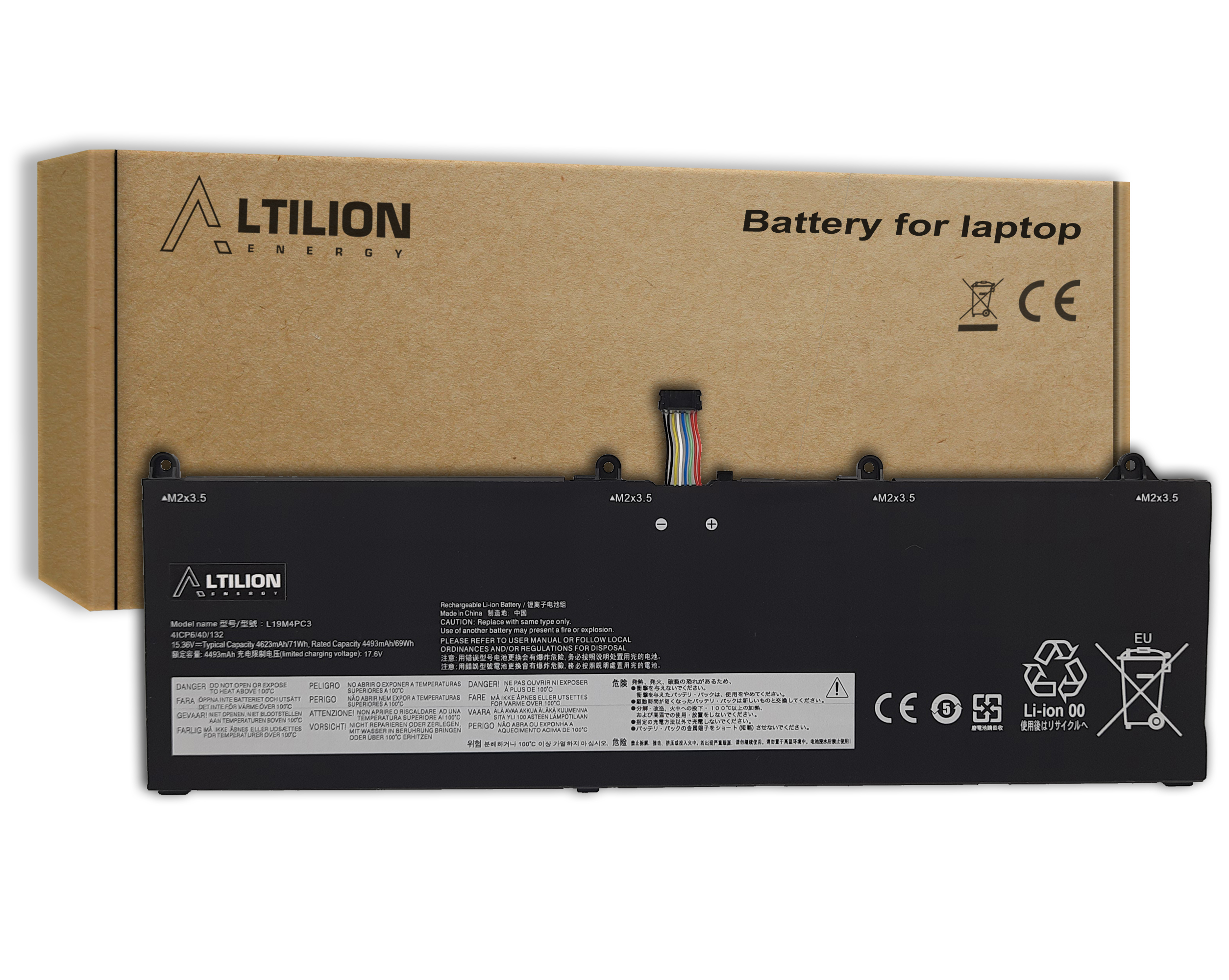 Bateria L19M4PC3 L19C4PC3 do Lenovo Legion S7-15IMH5 / S7-15ARH5