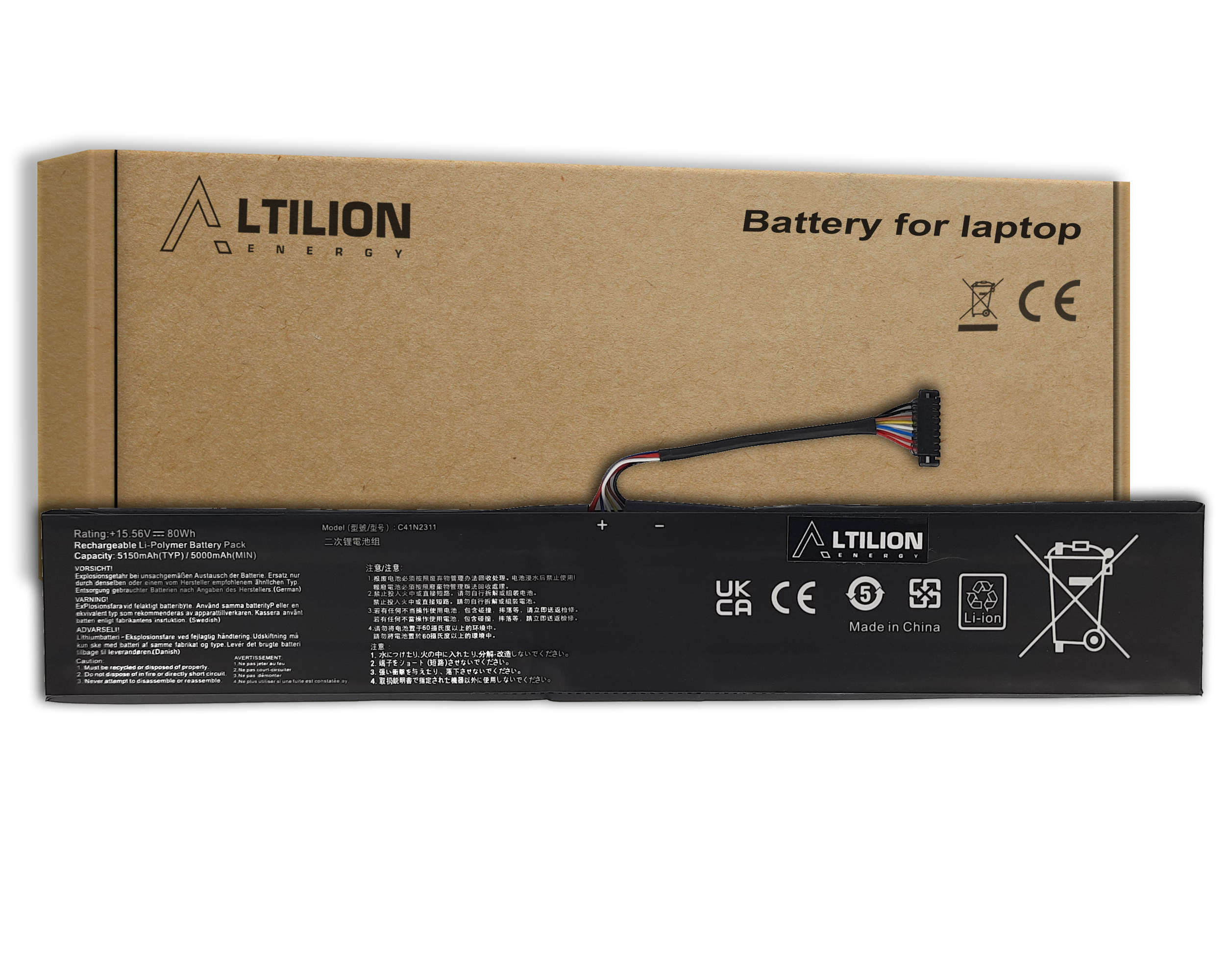 Bateria C41N2311 do Konsola Asus ROG Ally X RC72LA Handheld Gaming