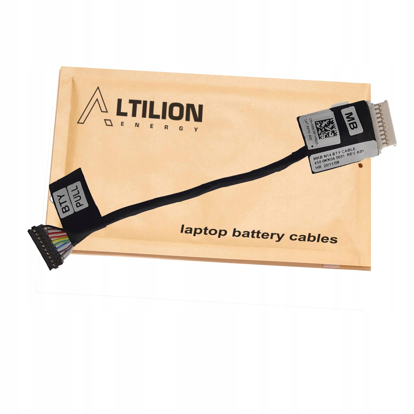 Kabel do baterii 0581XK 581XK do Dell Inspiron Vostro 5400 5500 7400