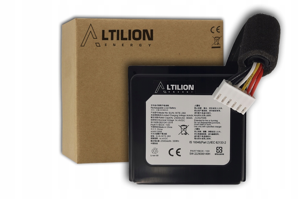 Bateria Altilion Energy SUN-Inte-260 kompatybilna z JBL PartyBox 100