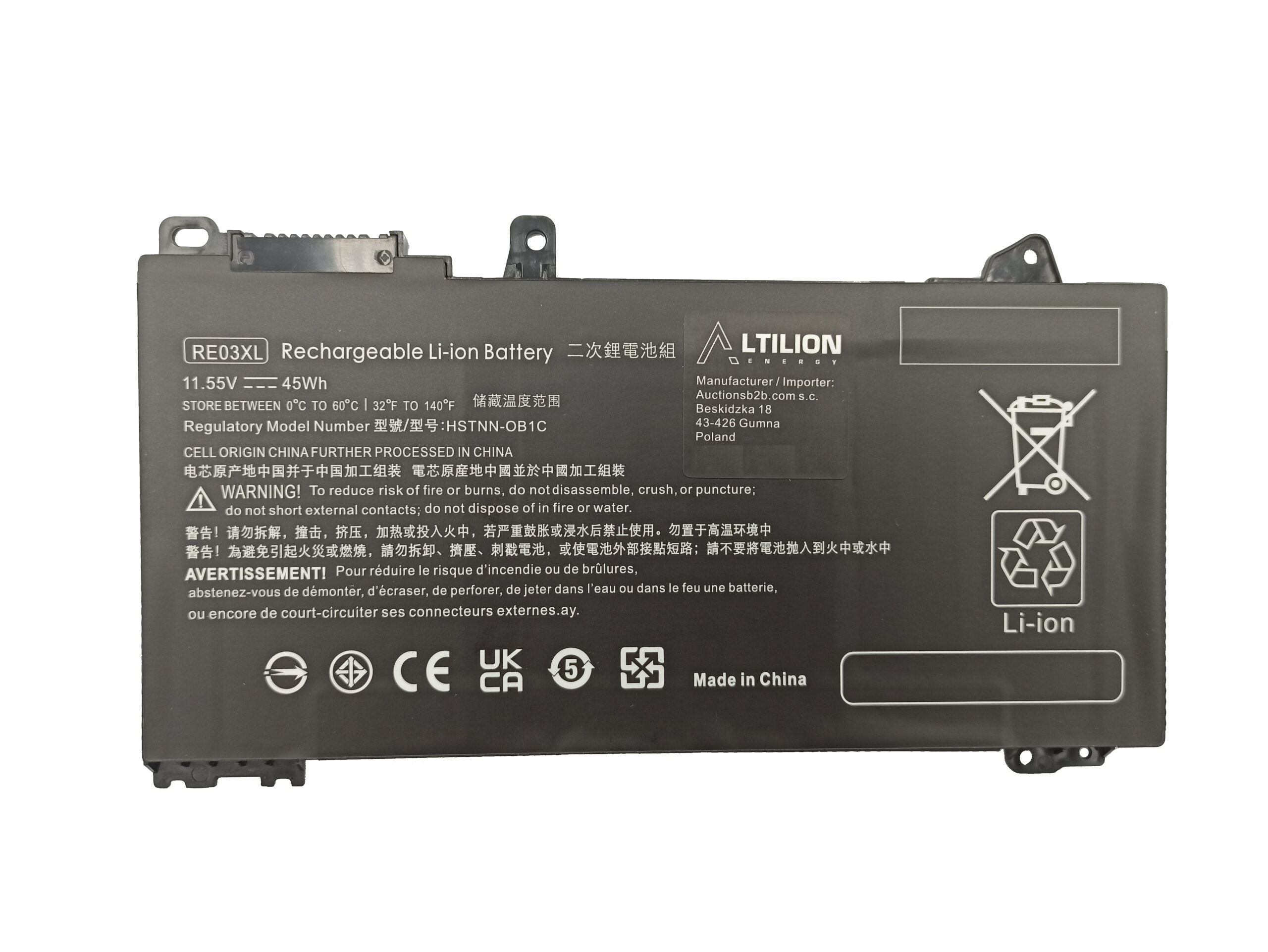 Bateria Altilion Energy RE03XL kompatybilna z HP - obrazek 2