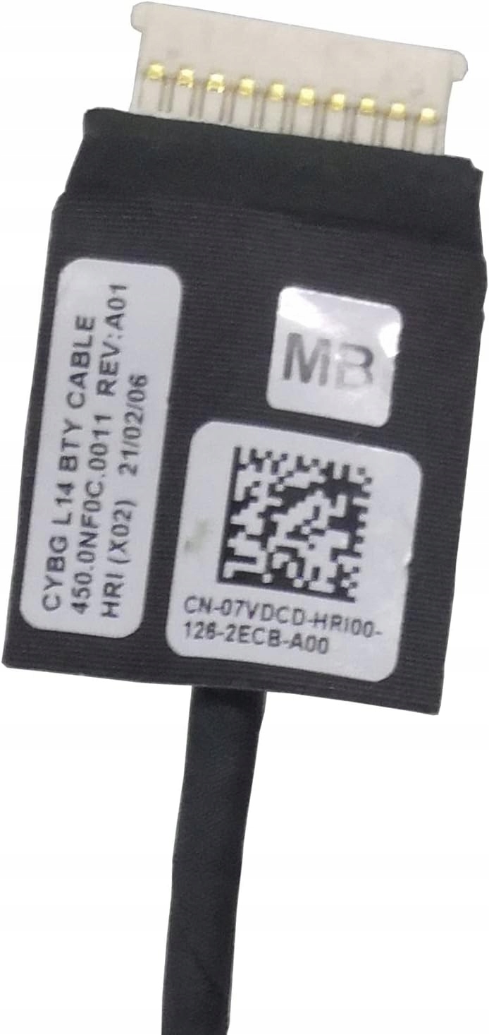 Kabel do baterii 07VDCD 7VDCD do Dell Latitude 3420 3520 - obrazek 3